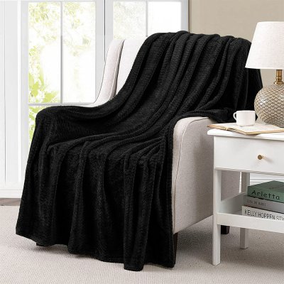 Κουβέρτα Fleece Υπέρδιπλη Calor Black Marutx