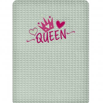 Κουβέρτα Πικέ Κούνιας Queen Green Adam Home