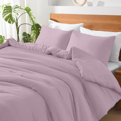 Σετ Σεντόνια Μονά Basico Lilac Lino Home