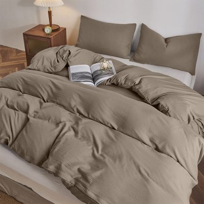 Σετ Σεντόνια Υπέρδιπλα Moderna New Taupe Lino Home