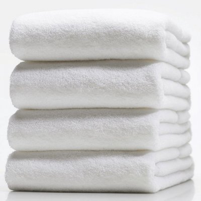 Ξενοδοχειακή Πετσέτα Λουτρού Solid White Lino Home