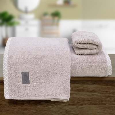 Πετσέτα Σώματος Marley Lilac Lino Home
