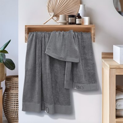 Πετσέτα Προσώπου Brandy Gray Lino Home