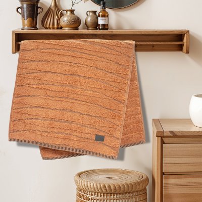 Πετσέτα Προσώπου Loomline Ροδί Lino Home