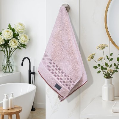 Πετσέτα Προσώπου Igalo Ροζ Lino Home