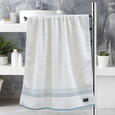 Πετσέτα Σώματος Igalo Λευκό/Μέντα Lino Home