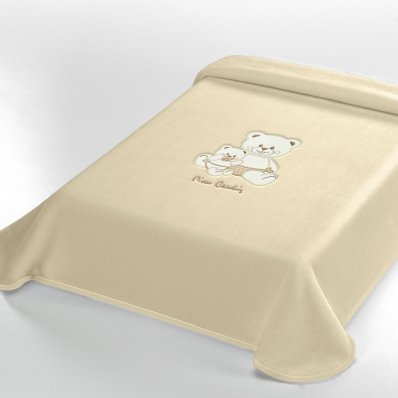 Κουβέρτα Βελουτέ Κούνιας 560 Beige Pierre Cardin