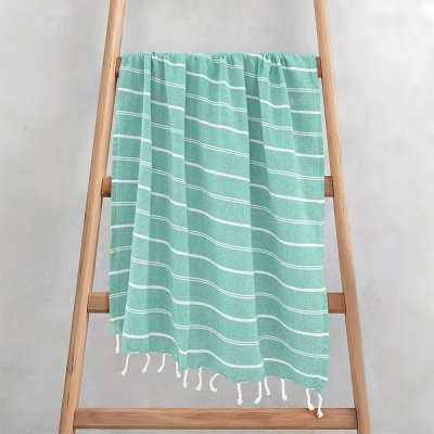 Πετσέτα/Παρεό Veliu Μέντα Lino Home