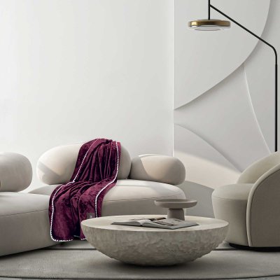 Κουβέρτα Fleece Καναπέ 4440 Greenwich Polo Club