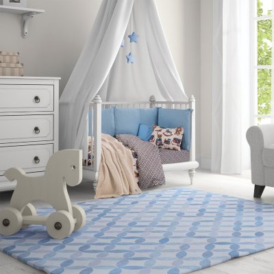 Κουβέρτα Πικέ Λίκνου 2957 Greenwich Polo Club