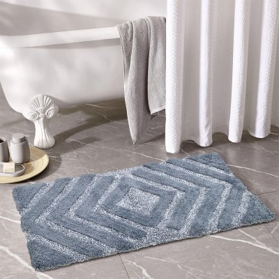 Πατάκι Μπάνιου (50x80) Vengo Blue Lino Home