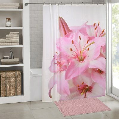 Κουρτίνα Μπάνιου (180x200) Blossia Lino Home