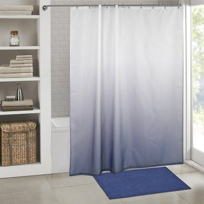 Κουρτίνα Μπάνιου (180x200) Nombre Dark Blue Lino Home