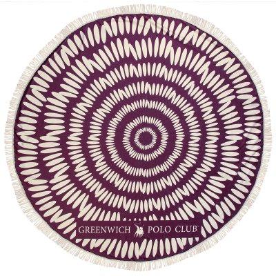 Στρογγυλή Πετσέτα Θαλάσσης 3687 Greenwich Polo Club