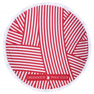 Στρογγυλή Πετσέτα Θαλάσσης 3689 Greenwich Polo Club