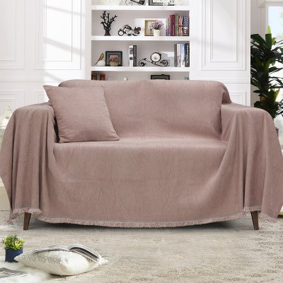 Ριχτάρι Τριθέσιου (180x300) Valio Dusty Pink Lino Home