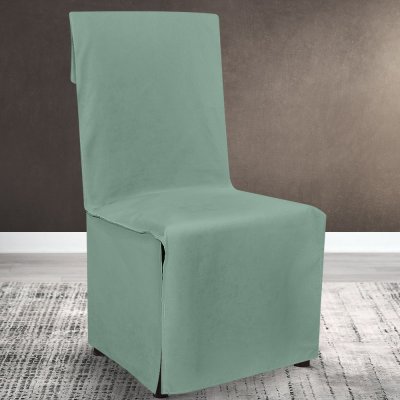 Κάλυμμα Καρέκλας Μονόχρωμο Renas 248 Olive Lino Home