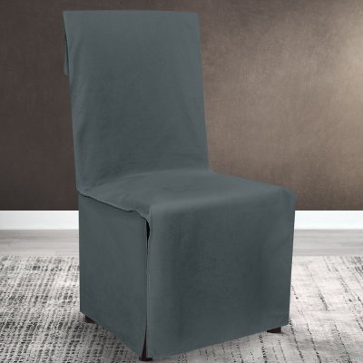Κάλυμμα Καρέκλας Μονόχρωμο Renas 17070 Light Gray Lino Home