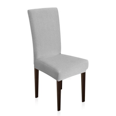 Κάλυμμα Καρέκλας Ελαστικό Elegance Ανοιχτό Γκρι Lino Home