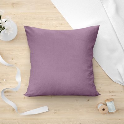 Διακοσμητική Μαξιλαροθήκη Renas 110 Purple Lino Home
