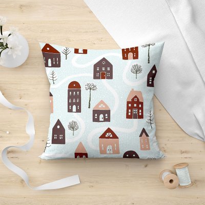 Διακοσμητική Μαξιλαροθήκη Aspen 701 Green Lino Home