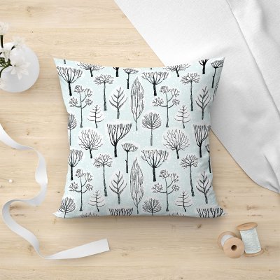 Διακοσμητική Μαξιλαροθήκη Betula 701 Mint Lino Home