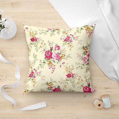 Διακοσμητική Μαξιλαροθήκη Rakel 401 Pink Lino Home