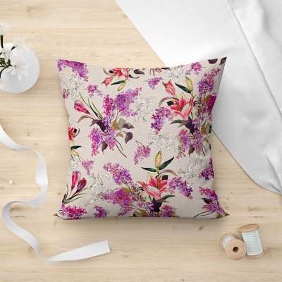 Διακοσμητική Μαξιλαροθήκη Paraiso 901 Lilac Lino Home