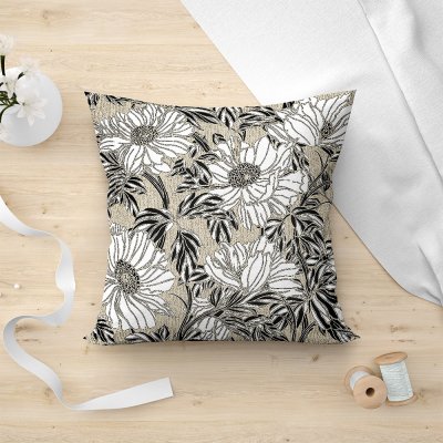 Διακοσμητική Μαξιλαροθήκη Ophelia 101 Beige Lino Home