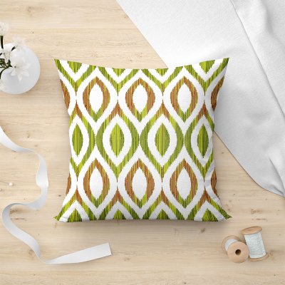 Διακοσμητική Μαξιλαροθήκη Artemisa 701 Green Lino Home