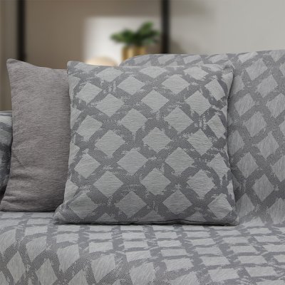 Διακοσμητικό Μαξιλάρι Milto Gray Lino Home