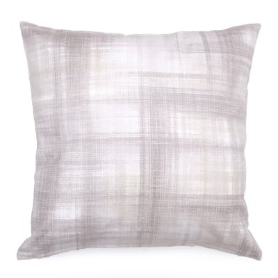 Διακοσμητική Μαξιλαροθήκη (45x45) Check Brown Dimeco