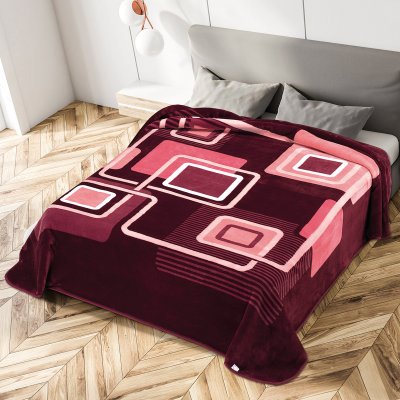 Κουβέρτα Βελουτέ Υπέρδιπλη Ster Granate 271 Belpla