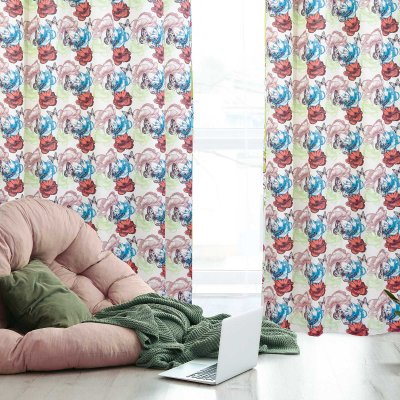 Κουρτίνα (140x280) Με Κρίκους 2106 Das Home