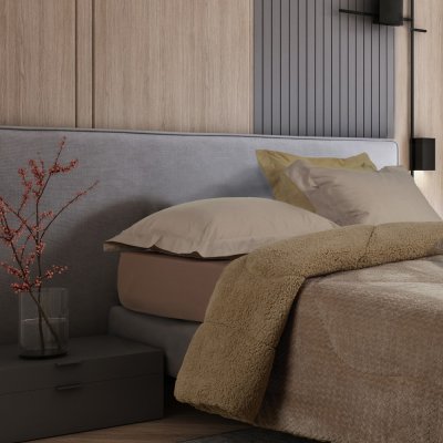 Κουβερτοπάπλωμα Sherpa Μονό 1367 Das Home