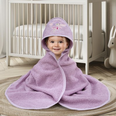 Βρεφική Κάπα Hada Lilac Lino Home