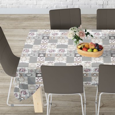 Τραπεζομάντηλο (140x140) Lia 101 Gray Lino Home