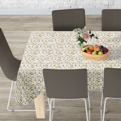 Τραπεζομάντηλο (140x140) Turqueta 201 Gold Lino Home