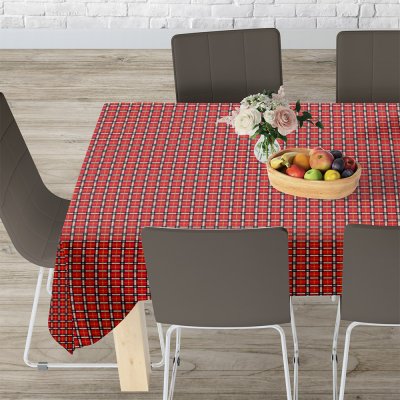 Τραπεζομάντηλο (140x230) Tartan 401 Red Lino Home
