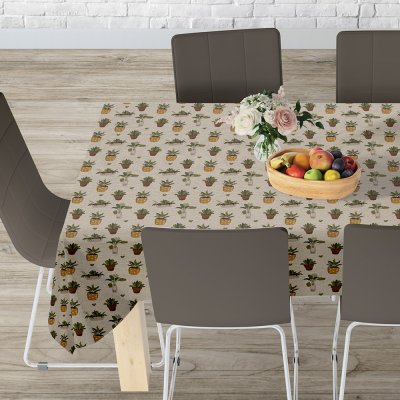 Τραπεζομάντηλο (140x140) Bioplant 701 Green Lino Home