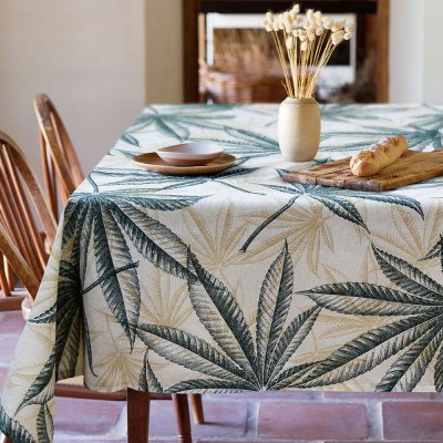 Τραπεζομάντηλο (140x140) Binduhi 701 Green Lino Home