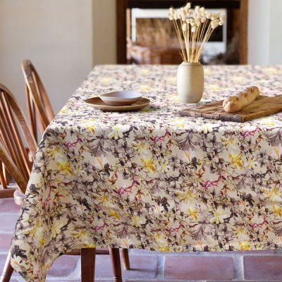 Τραπεζομάντηλο (140x140) Jazmin 901 Taupe Lino Home