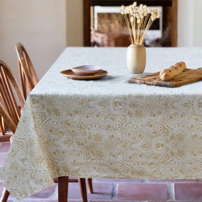 Τραπεζομάντηλο (140x140) Fez 101 Beige Lino Home