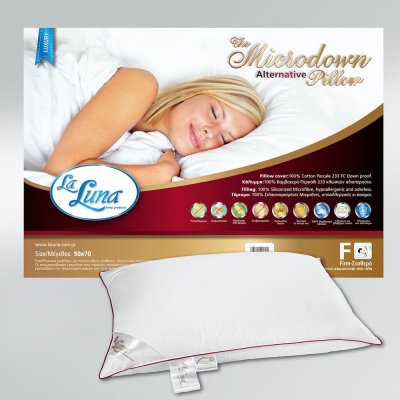 Μαξιλάρι Ύπνου Microdown Soft La Luna