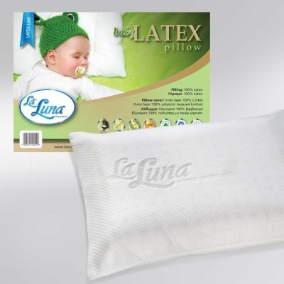 Βρεφικό Μαξιλάρι Ανατομικό Latex Soft La Luna