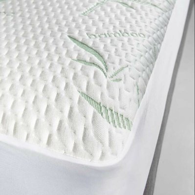 Κάλυμμα Στρώματος Αδιάβροχο Διπλό (150x200) Bamboo La Luna