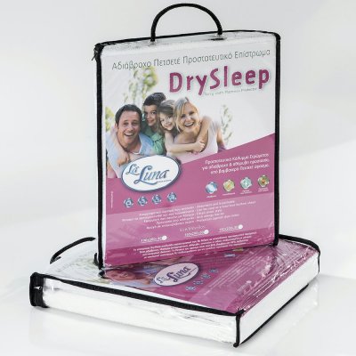 Κάλυμμα Στρώματος Αδιάβροχο Ημίδιπλο (120x200) Dry Sleep La Luna