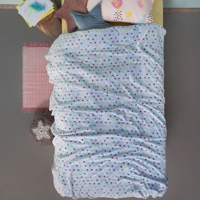 Φωσφοριζέ Κουβέρτα Fleece Μονή Bubble Palamaiki