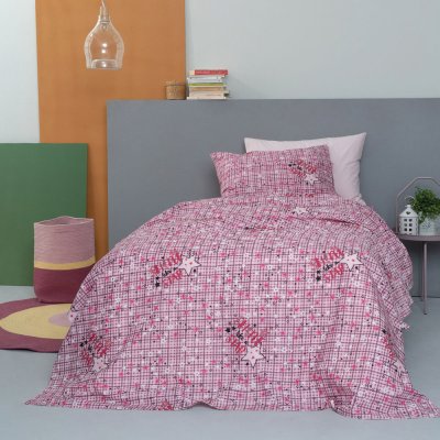 Φωσφοριζέ Πάπλωμα Μονό Cluster Lilac Palamaiki