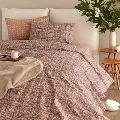 Σετ Φανελένια Σεντόνια Υπέρδιπλα FB 0229 Palamaiki